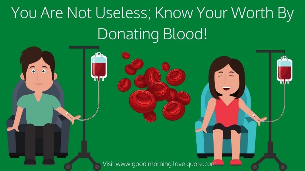 Blood donation: the need of the recipient, a blessing for the giver