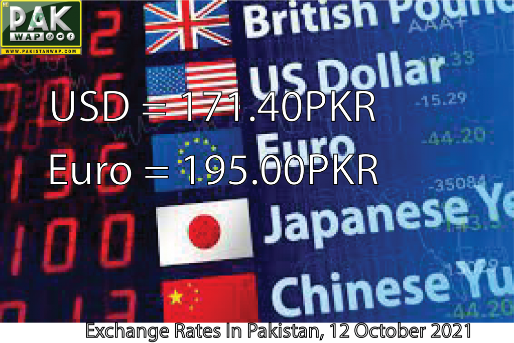 Exchange Rates In Pakistan, 12 October 2021