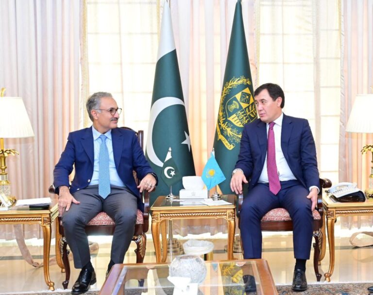 Pakistan, Kazakhstan focus on advancing cooperation through Joint Intergovernmental Commission